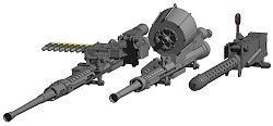 20mm Machine Cannon and 7.7mm Machine Gun